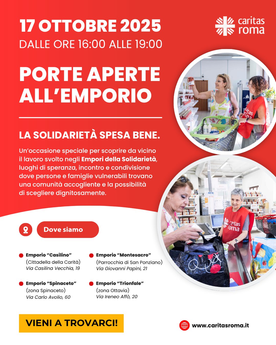 Caritas Roma - 📆 SAVE THE DATE! 🕟 👉 Sabato 27 settembre... | Facebook