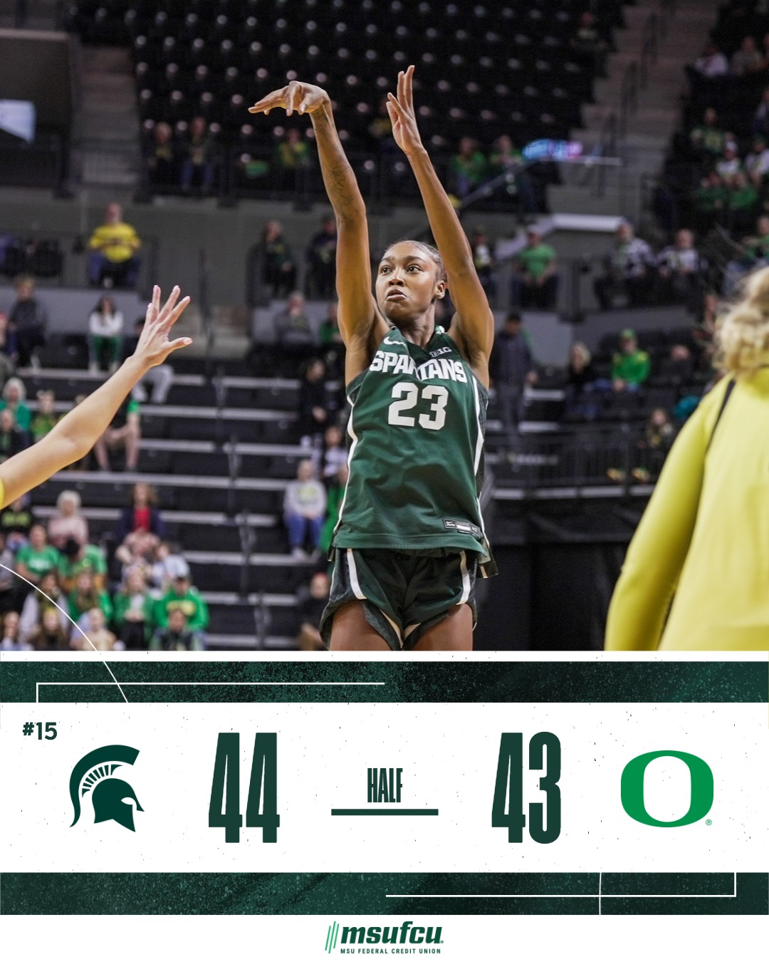 Michigan - 17-2 run to take the lead and end the half! | Facebook