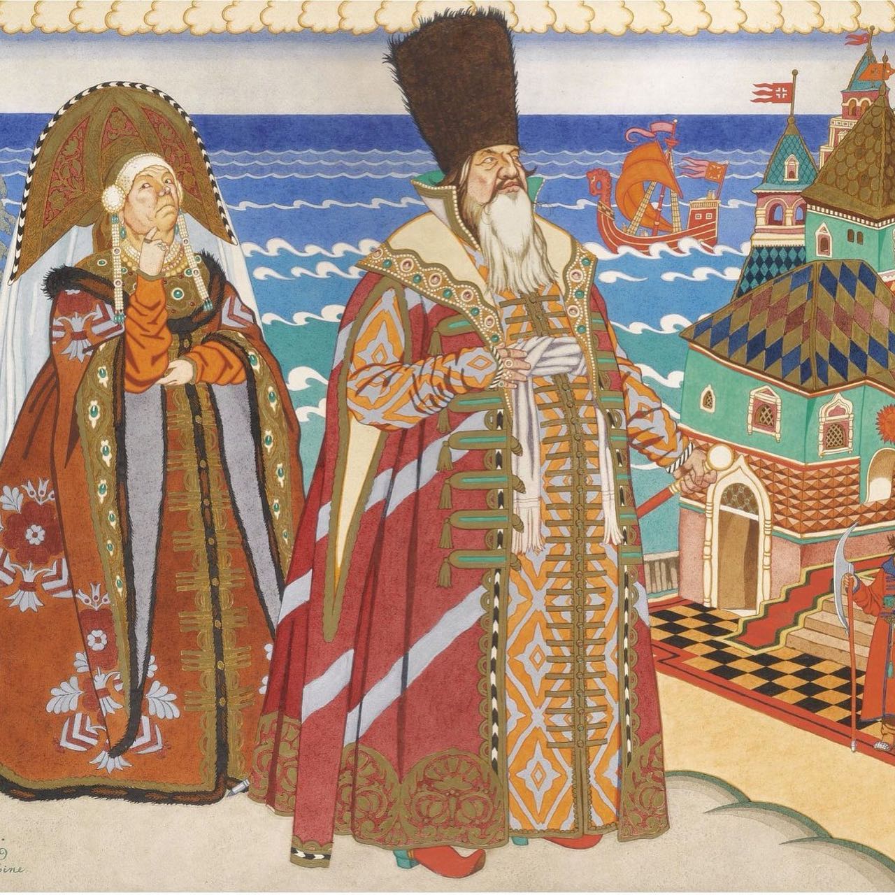 冬宮殿　版画手彩色Alexey Dmitrievich Reipolsky ?media_id=1303192653179154