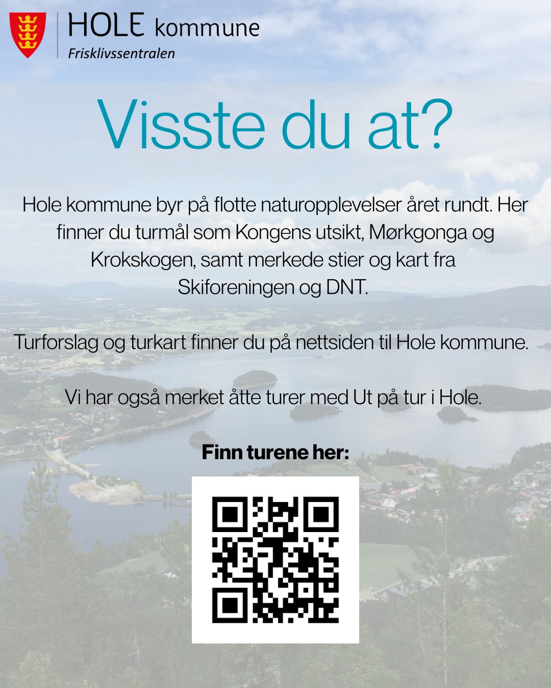 Frisklivssentralen i... - Frisklivssentralen i Hole kommune