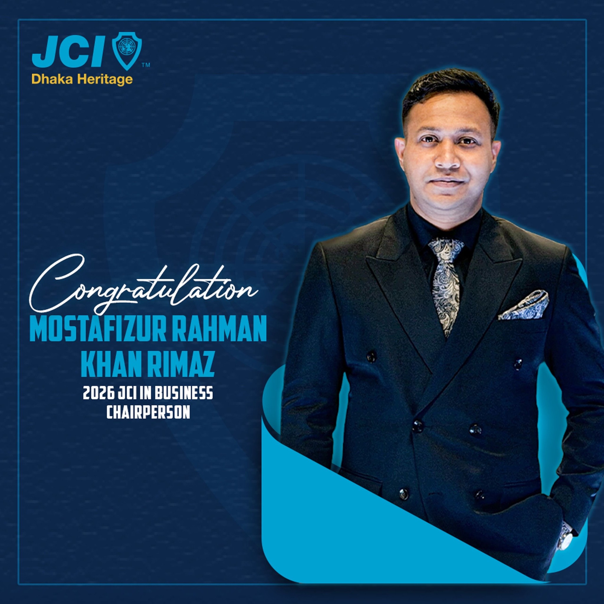 JCI - Congratulations to Rimaz Khan, as 2026 National JIB Chairperson ...