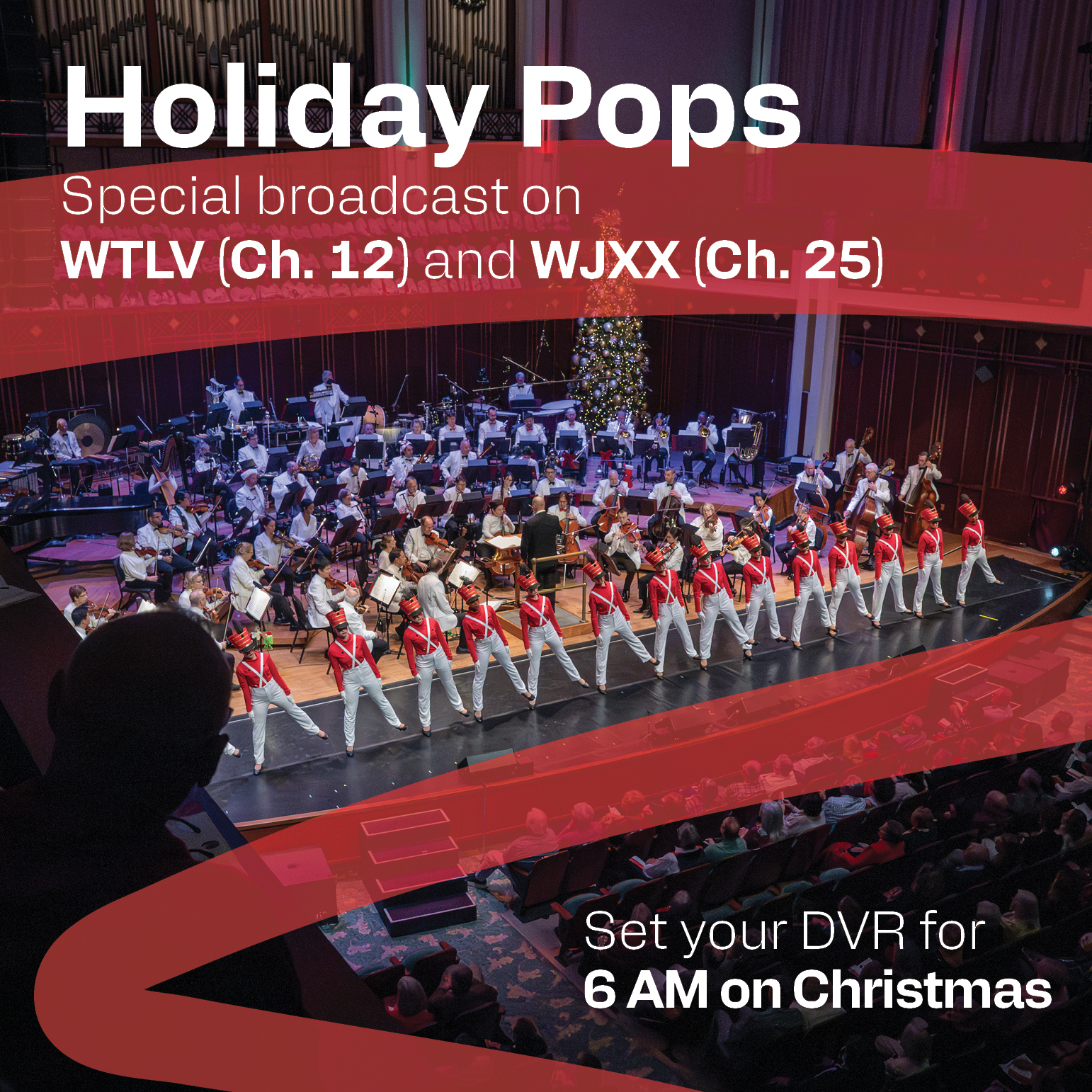 Jacksonville Symphony's Holiday Pops performance on TV