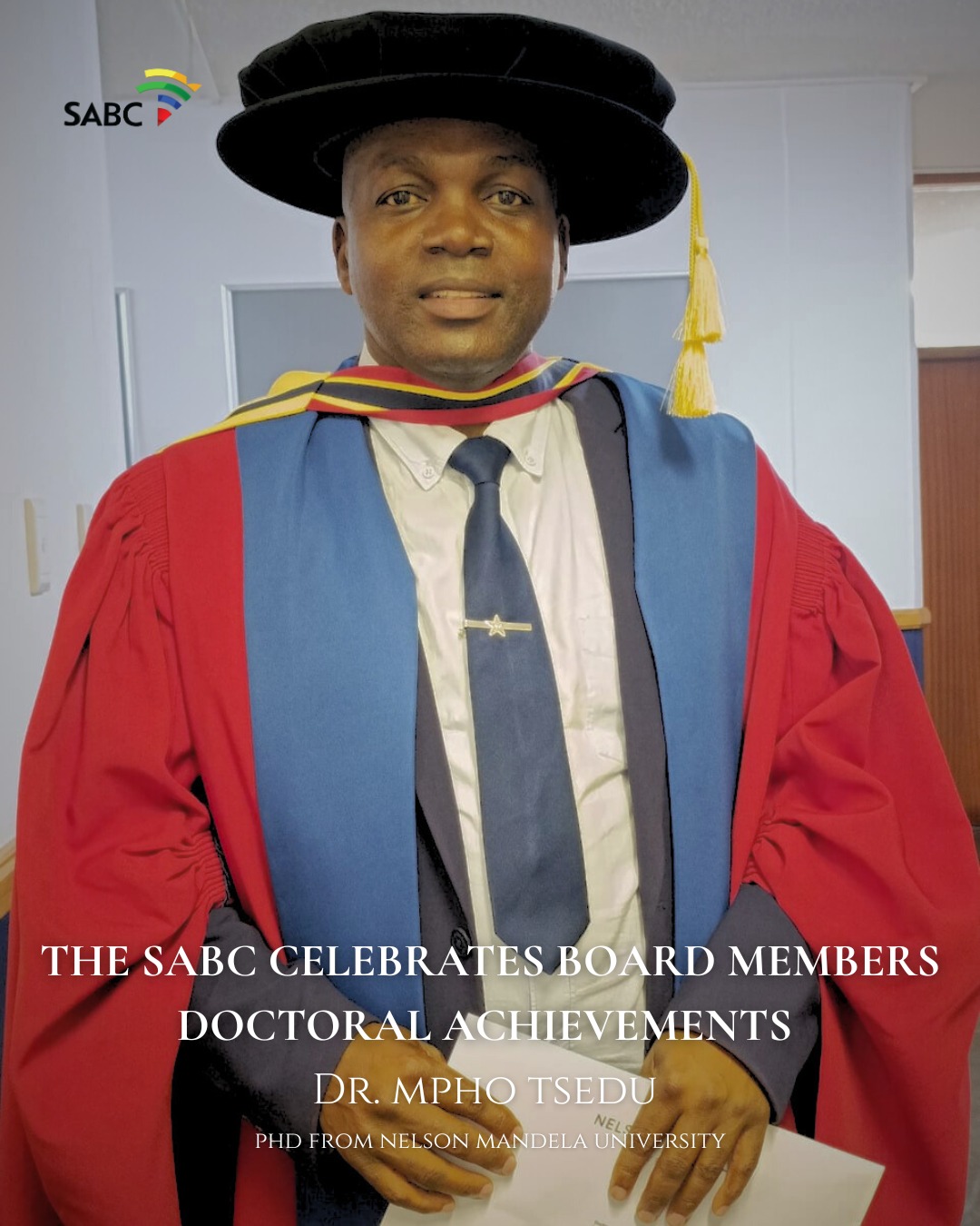 SABC - The SABC proudly celebrates Board Member Dr. Mpho Tsedu, who has ...