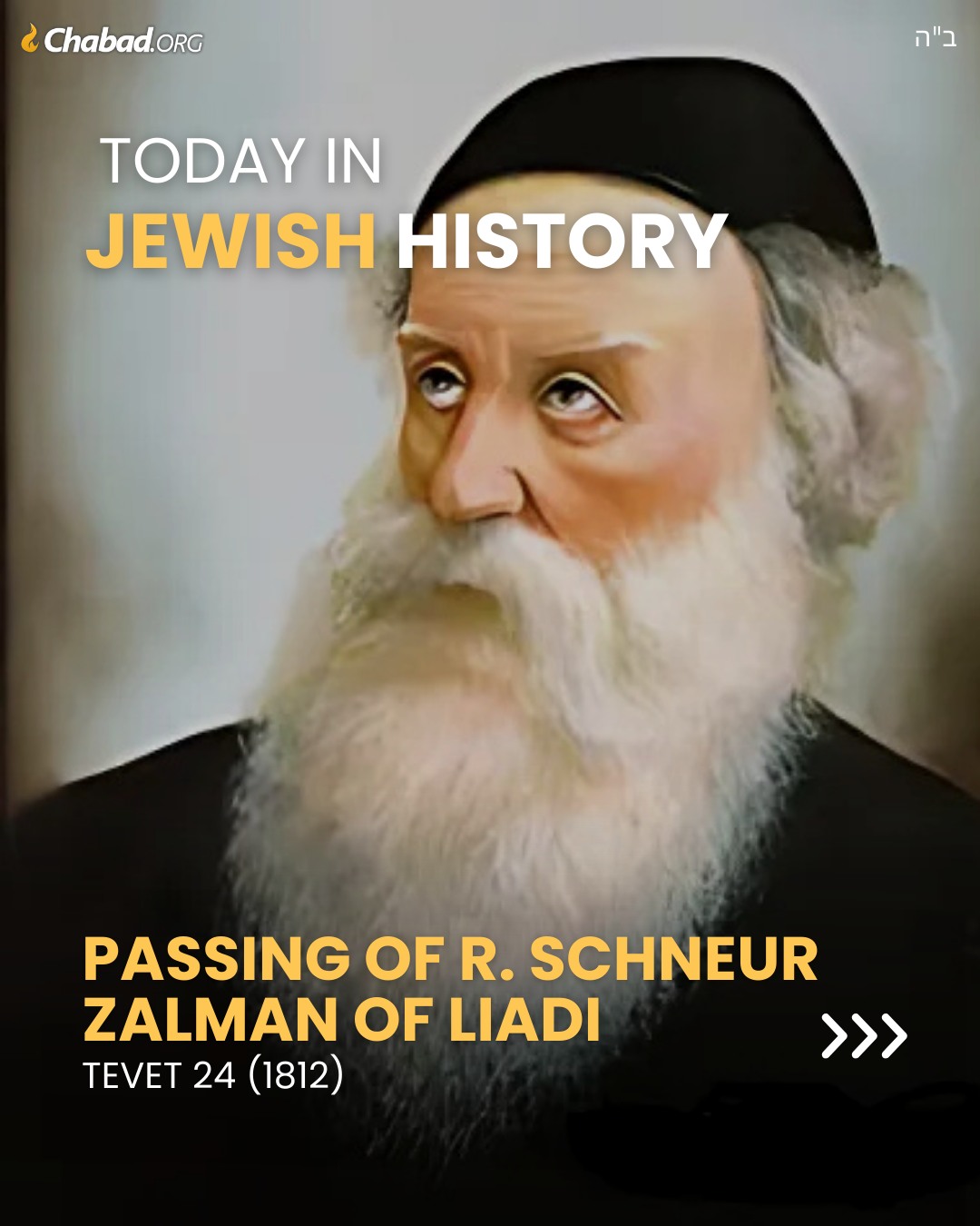 Chabad.org - Today in Jewish history: Passing of Rabbi... | Facebook