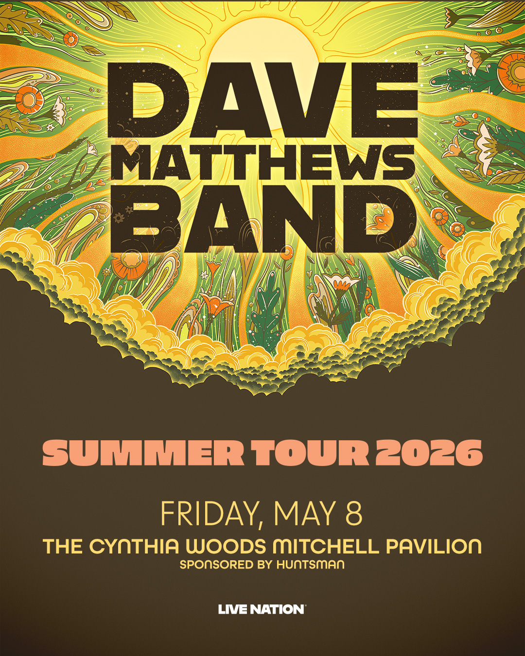 Dave Matthews Band is bringing their Summer Tour 2026 to The Gorge