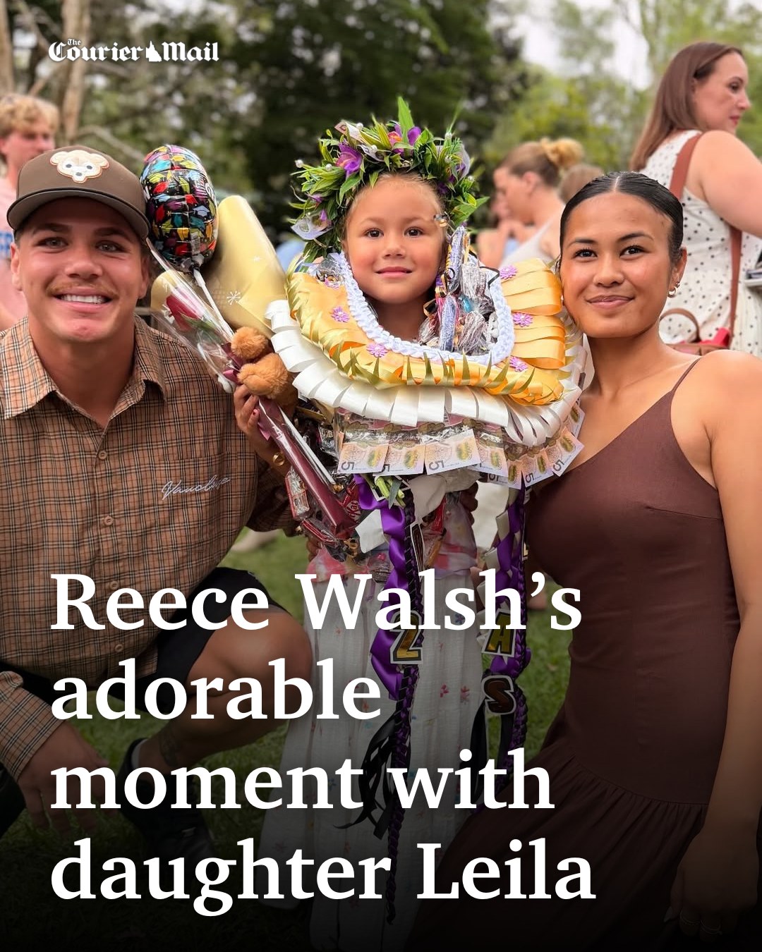 Courier - Brisbane Broncos star Reece Walsh marked a major family ...