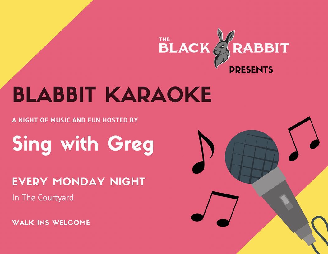 Blabbit Karaoke Mondays hosted... - The Black Rabbit Limerick | Facebook