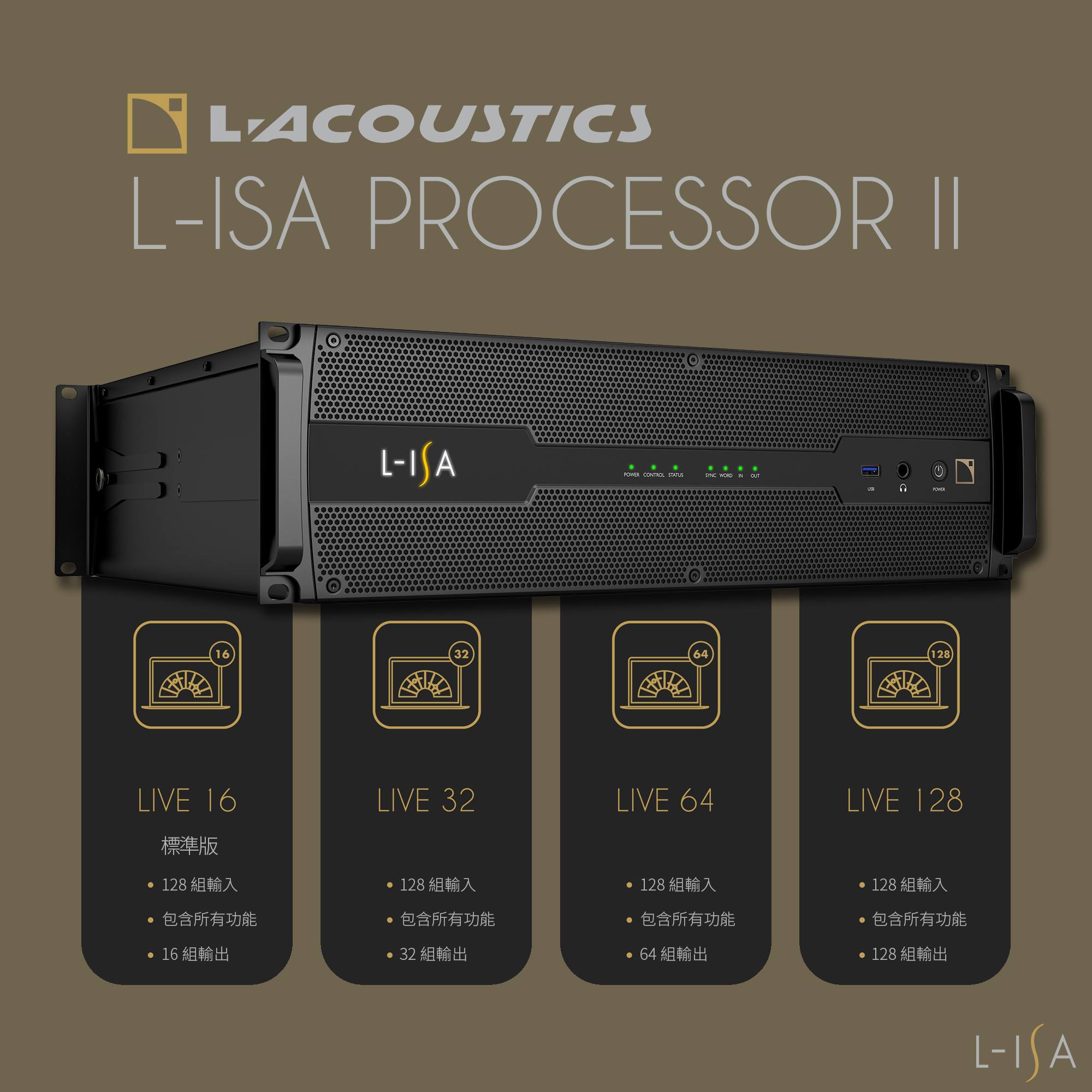 華匯音響顧問．台灣 - 「L-ISA — 使演出更加精采動聽」 L-Acoustics...