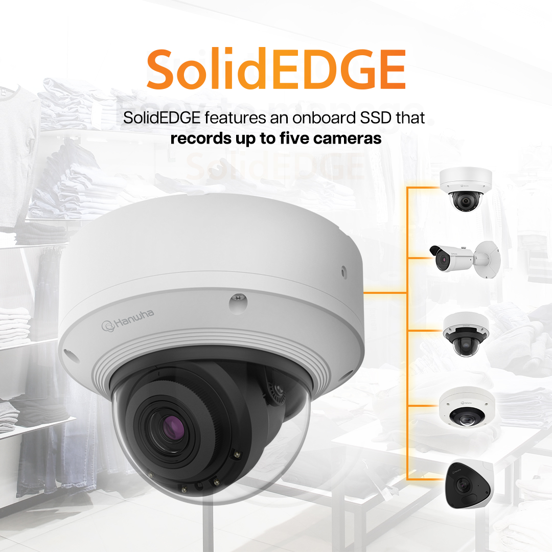 Hanwha - SolidEDGE, a true serverless, cloud-managed surveillance ...