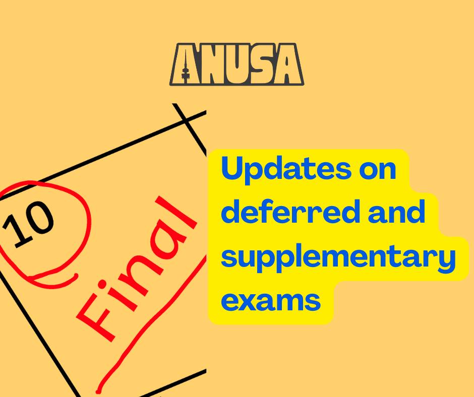 ANUSA - Did you know that the ANU has recently made changes to deferred ...
