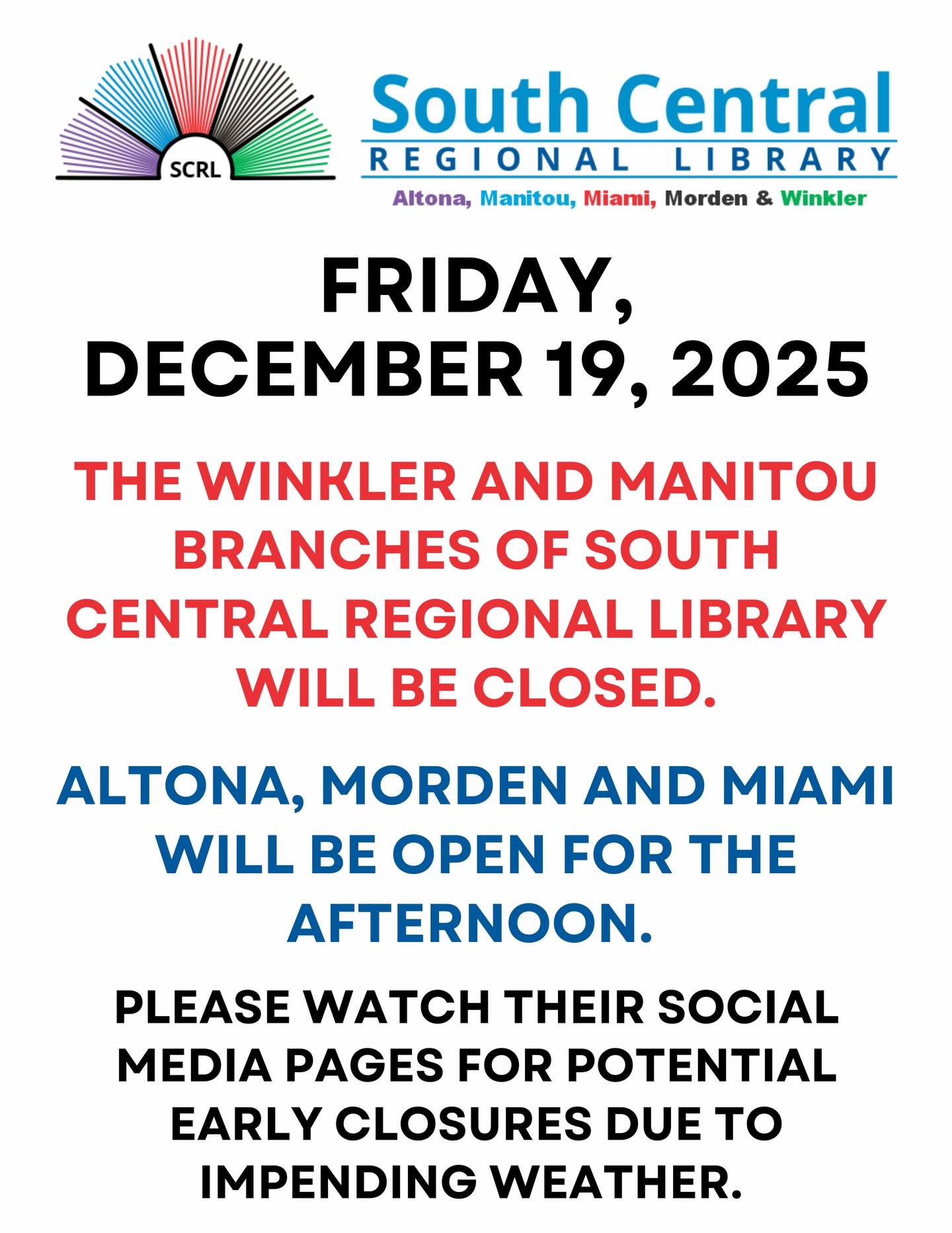 South Central Regional Library | Winkler MB