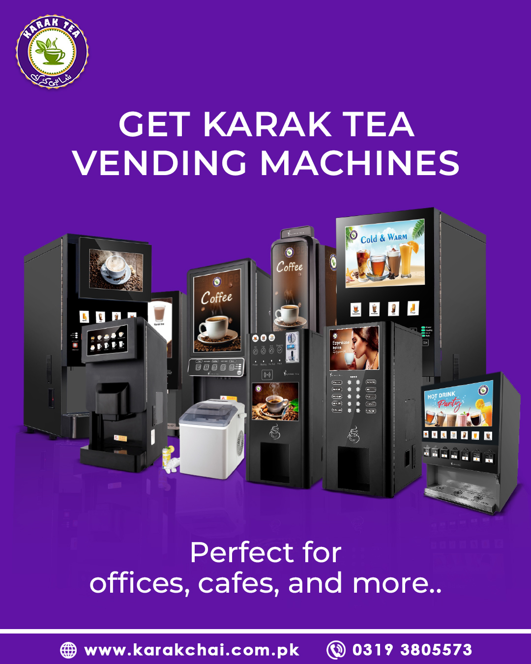 Karak - Elevate your business with a reliable karak tea vending machine ...
