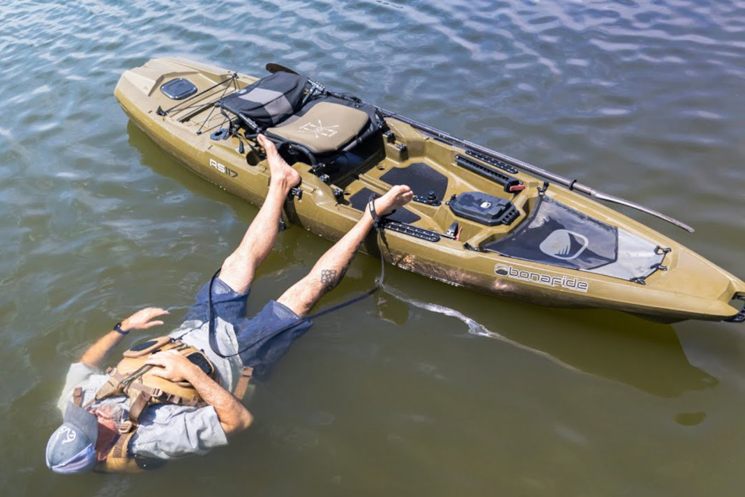 Kayak - How To Do A Deep Water Re-Entry, As Demonstrated By Chad Hoover ...