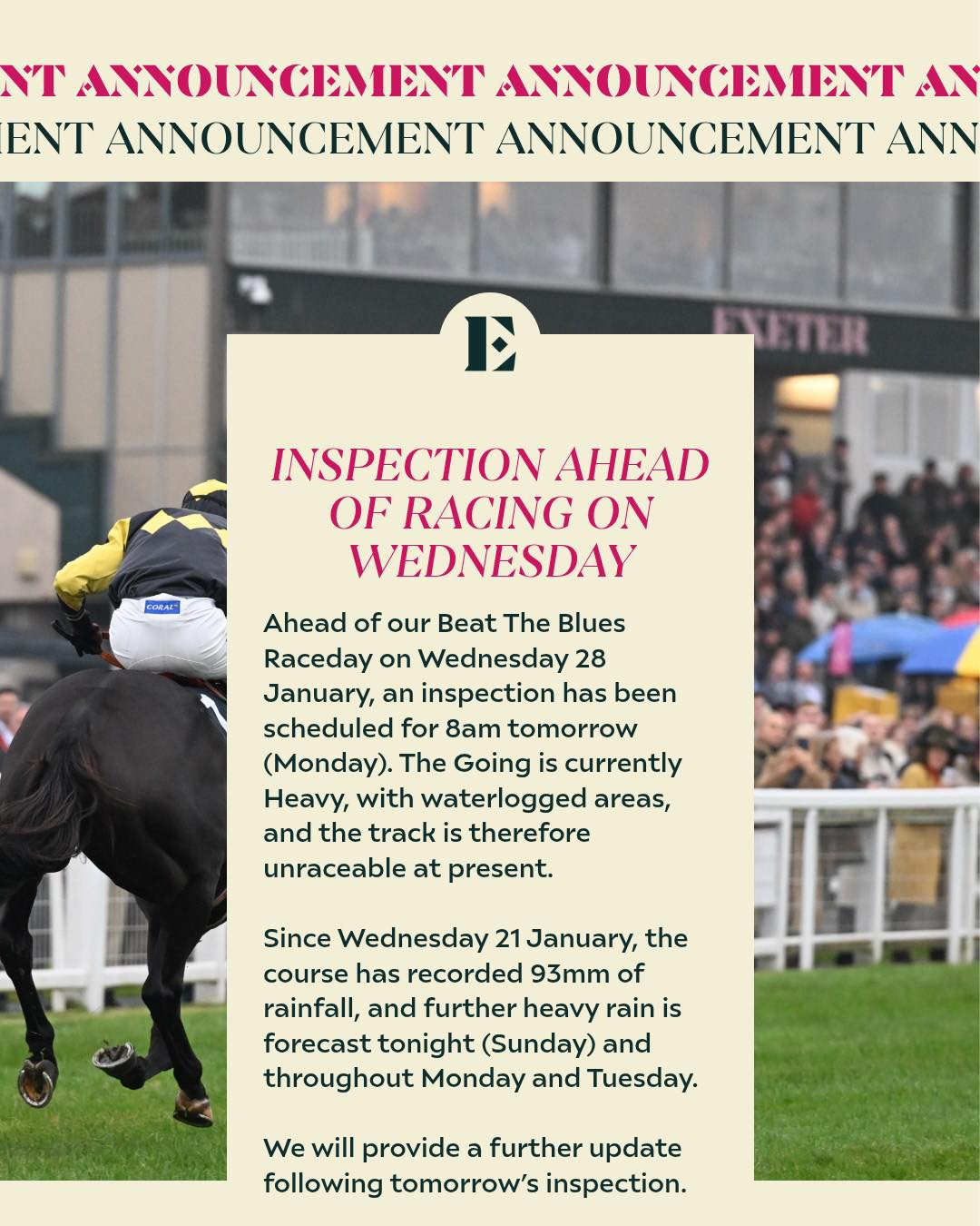 Exeter Racecourse added a new photo. - Exeter Racecourse