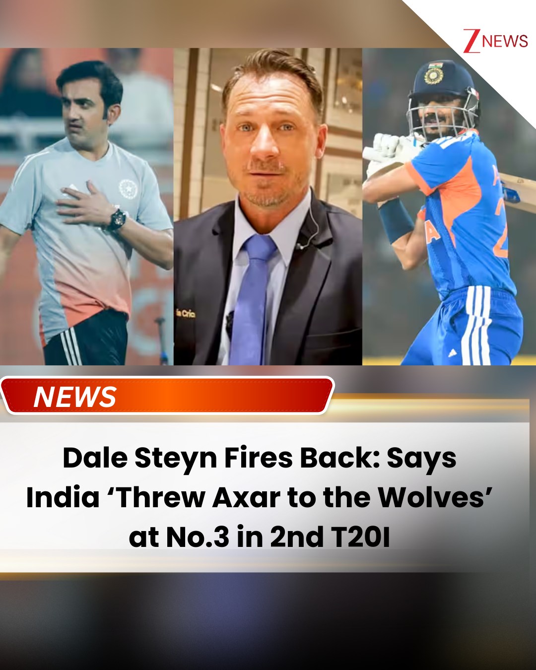 Zee - 'Felt Like Throwing Him To The Wolves...': Dale Steyn Slams India ...