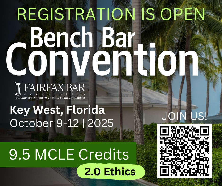 You can now reserve your spot at... - Fairfax Bar Association | Facebook