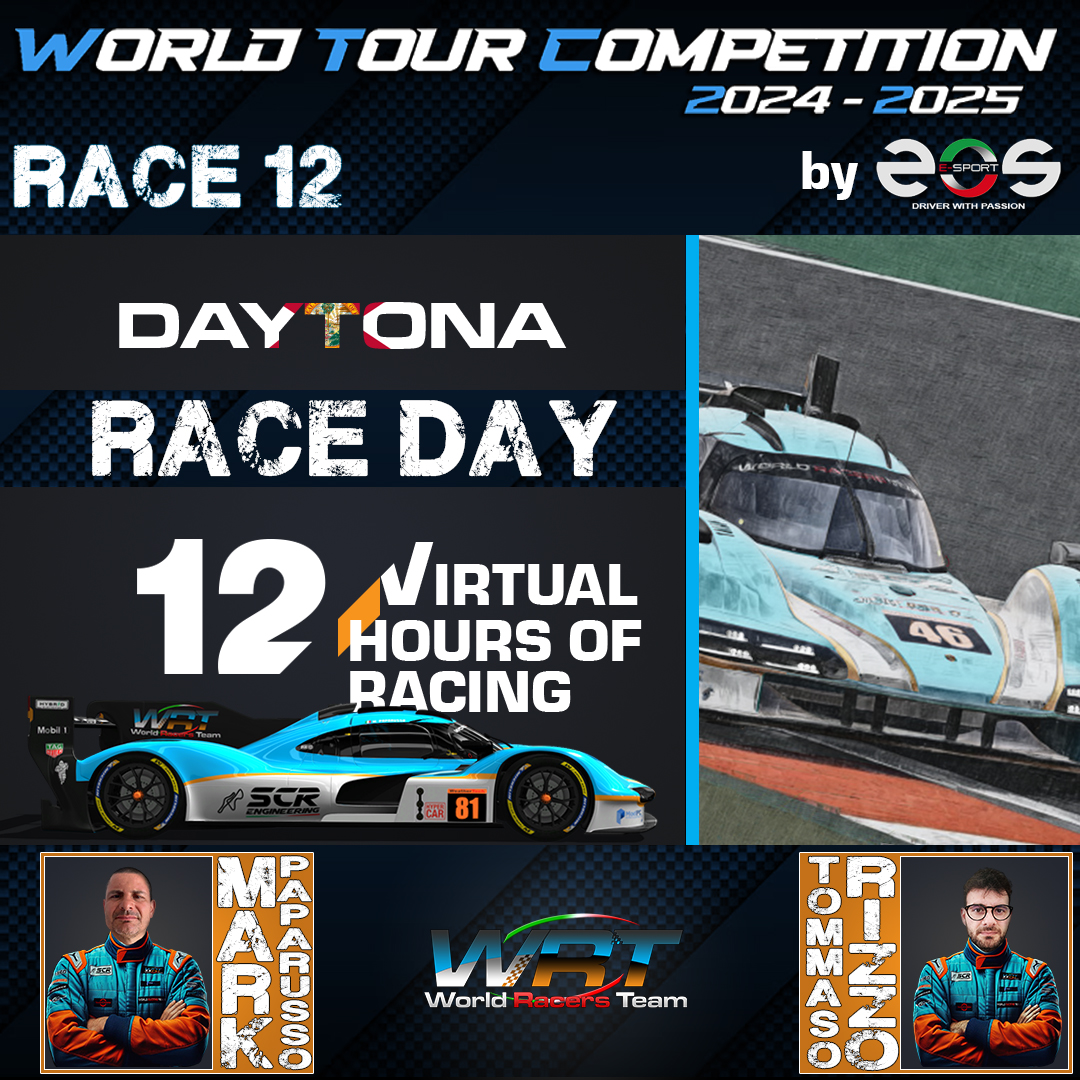 World Racers Team - 🏁 Engines On at Daytona! 🏁 Tonight, let's all tune ...