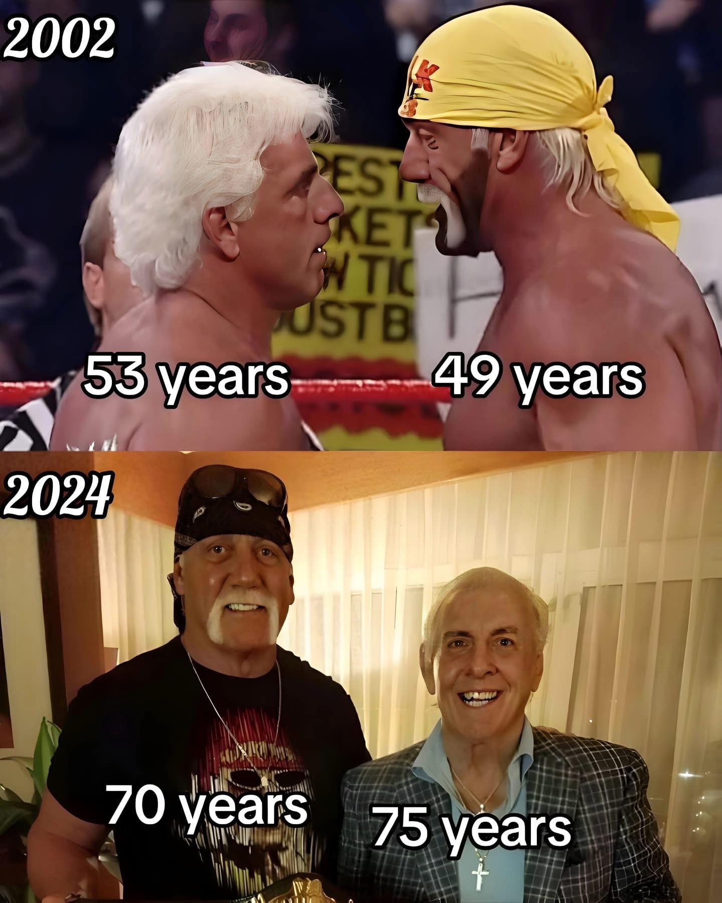 80's - Ric Flair and Hulk Hogan were two of wrestling's biggest icons ...