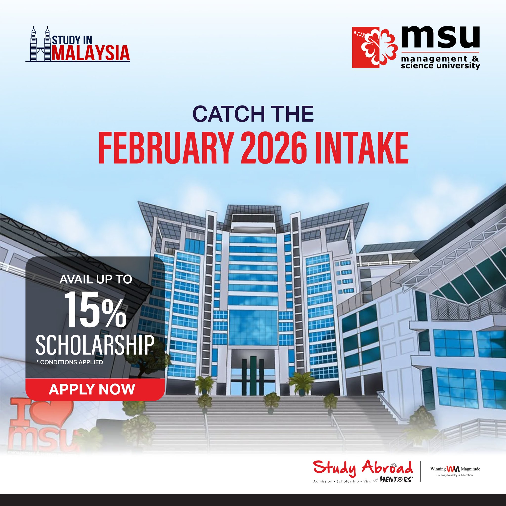 The February 2026 Intake is still... - Mentors' Study Abroad | Facebook