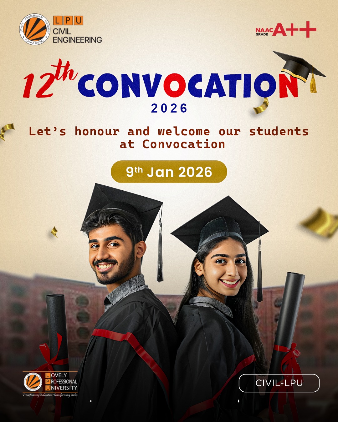 LPU - Today, stories turn into milestones, hard work meets honour and ...