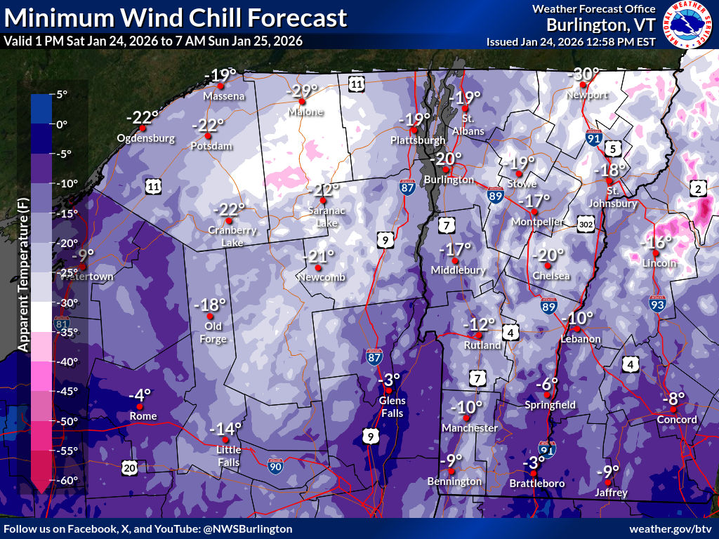 US National... - US National Weather Service Burlington VT