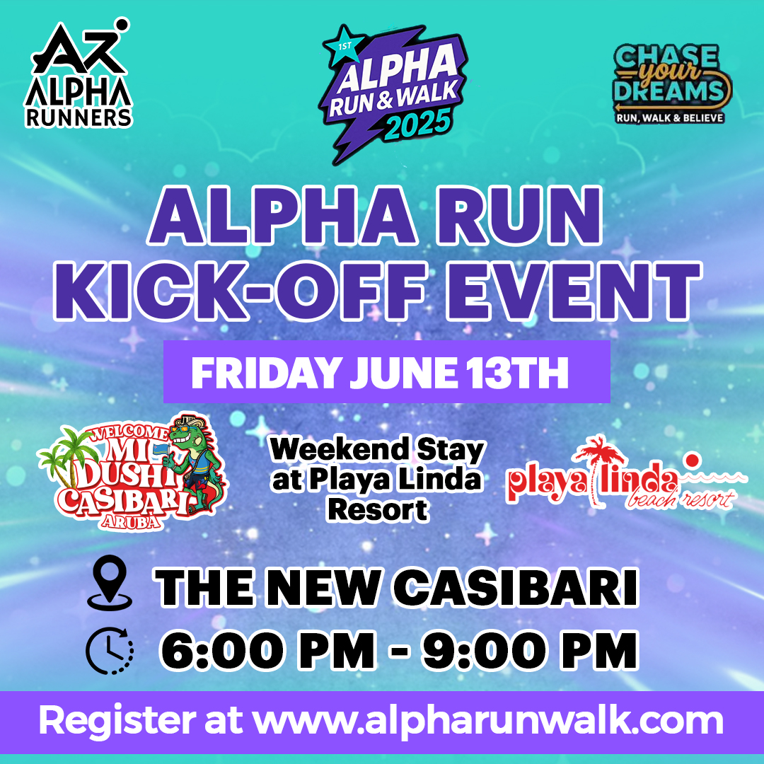 The 1st Alpha Run & Walk by Alpha... - Patrishi Sports Aruba | Facebook