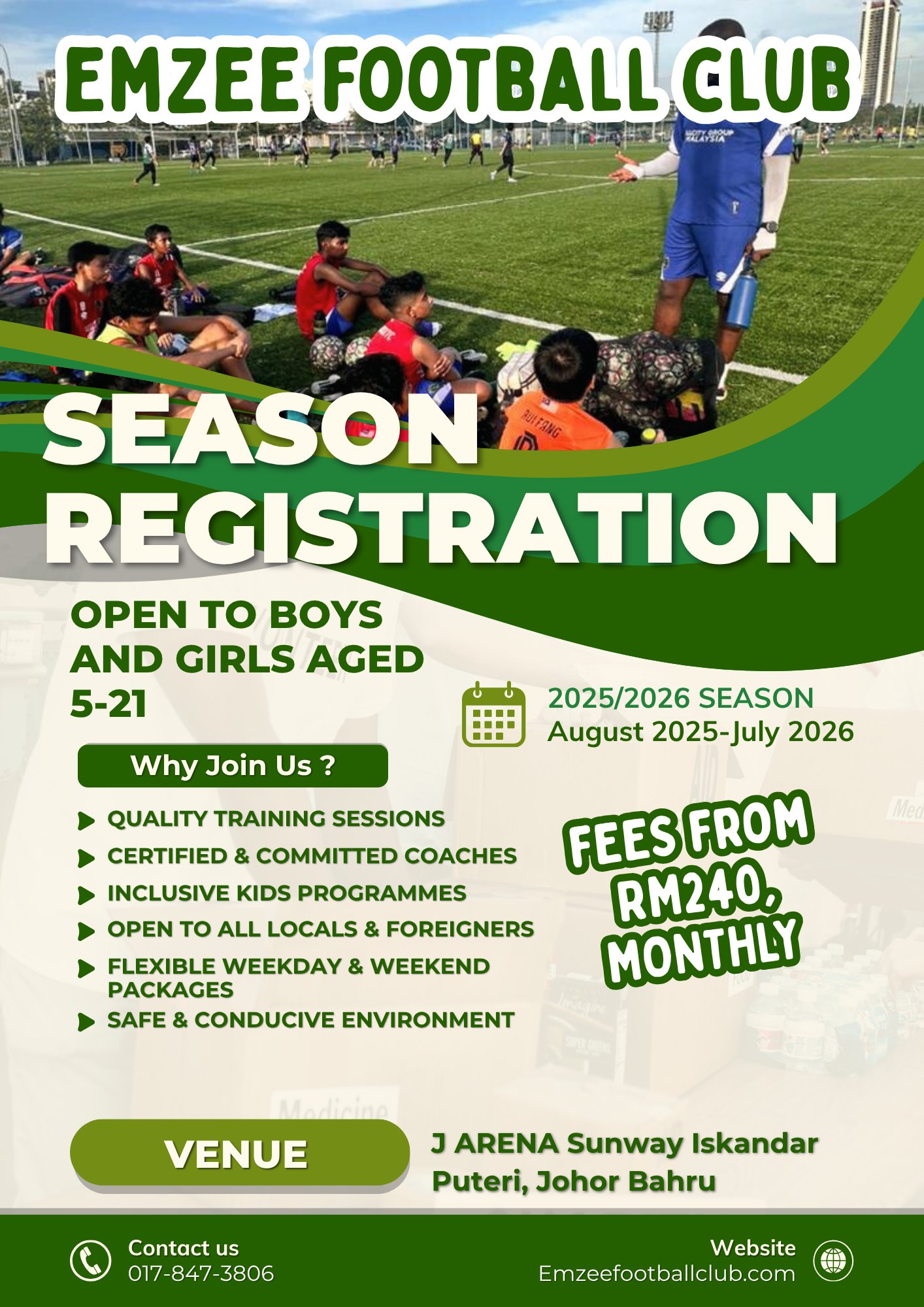 EMZEE FC - 🌟 Join EMZEE FOOTBALL CLUB – 2025/2026 Season... | Facebook