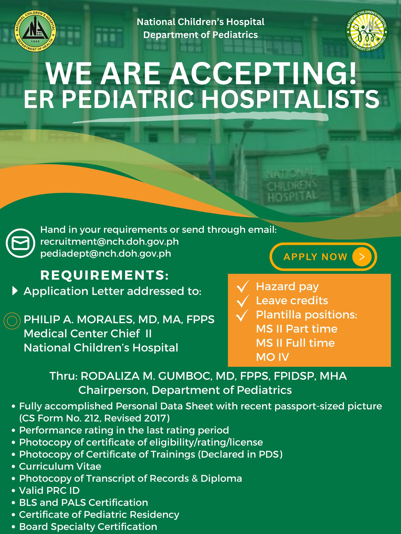 National - The National Children's Hospital Department of Pediatrics is ...