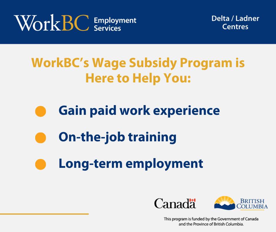 Work BC Delta | Delta BC