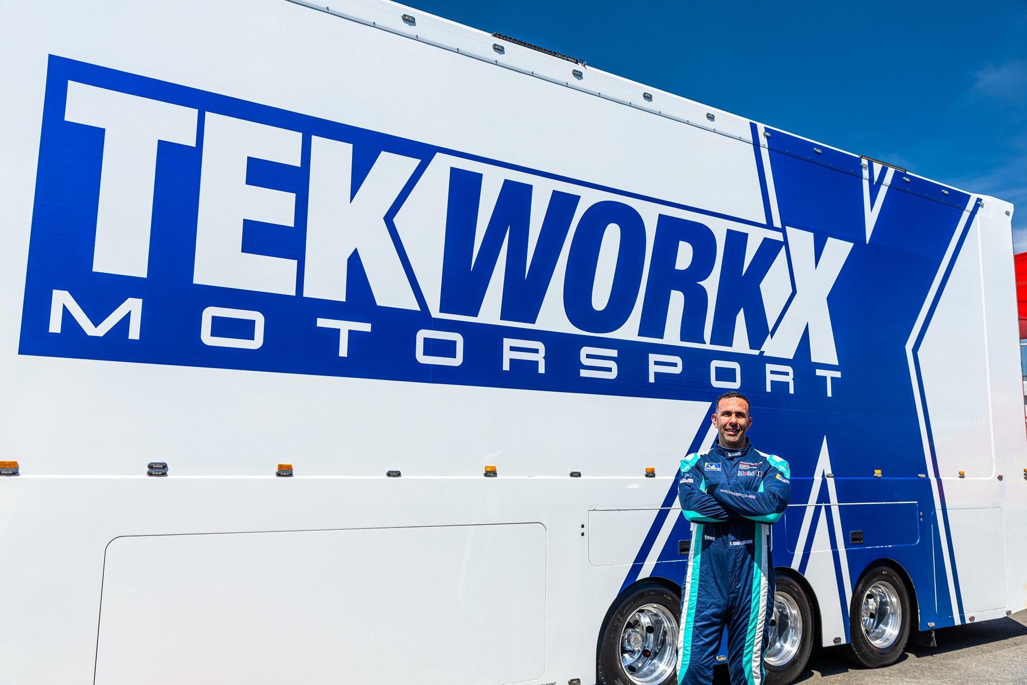 Welcoming Eric Constantinidis to the... - TekworkX Motorsport | Facebook