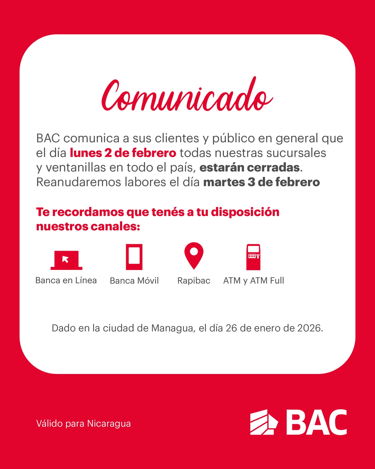 BAC Credomatic - Solicitar nuevos productos es muy fácil desde la ...