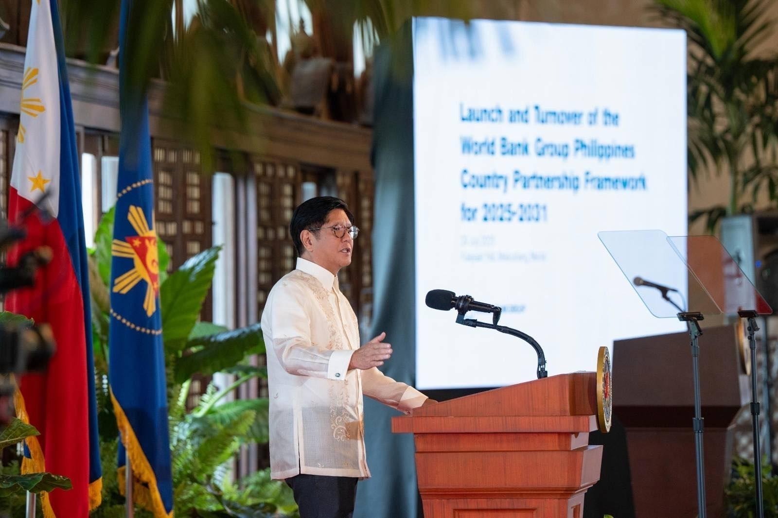 Bongbong - Inilunsad natin ang Country Partnership Framework ng World ...