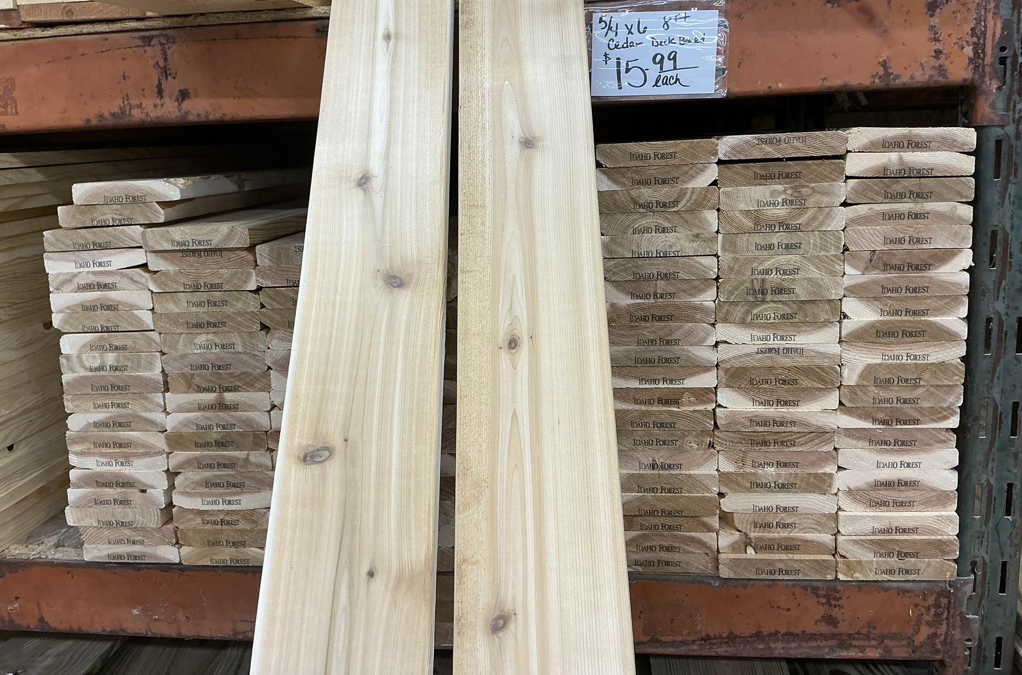 54 Deck Boards 8 Ft