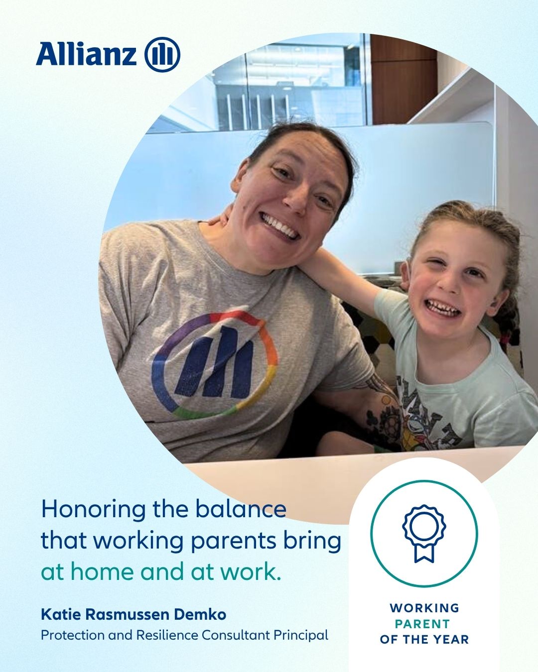 Allianz Life - We’re celebrating our Working Parent of the... | Facebook