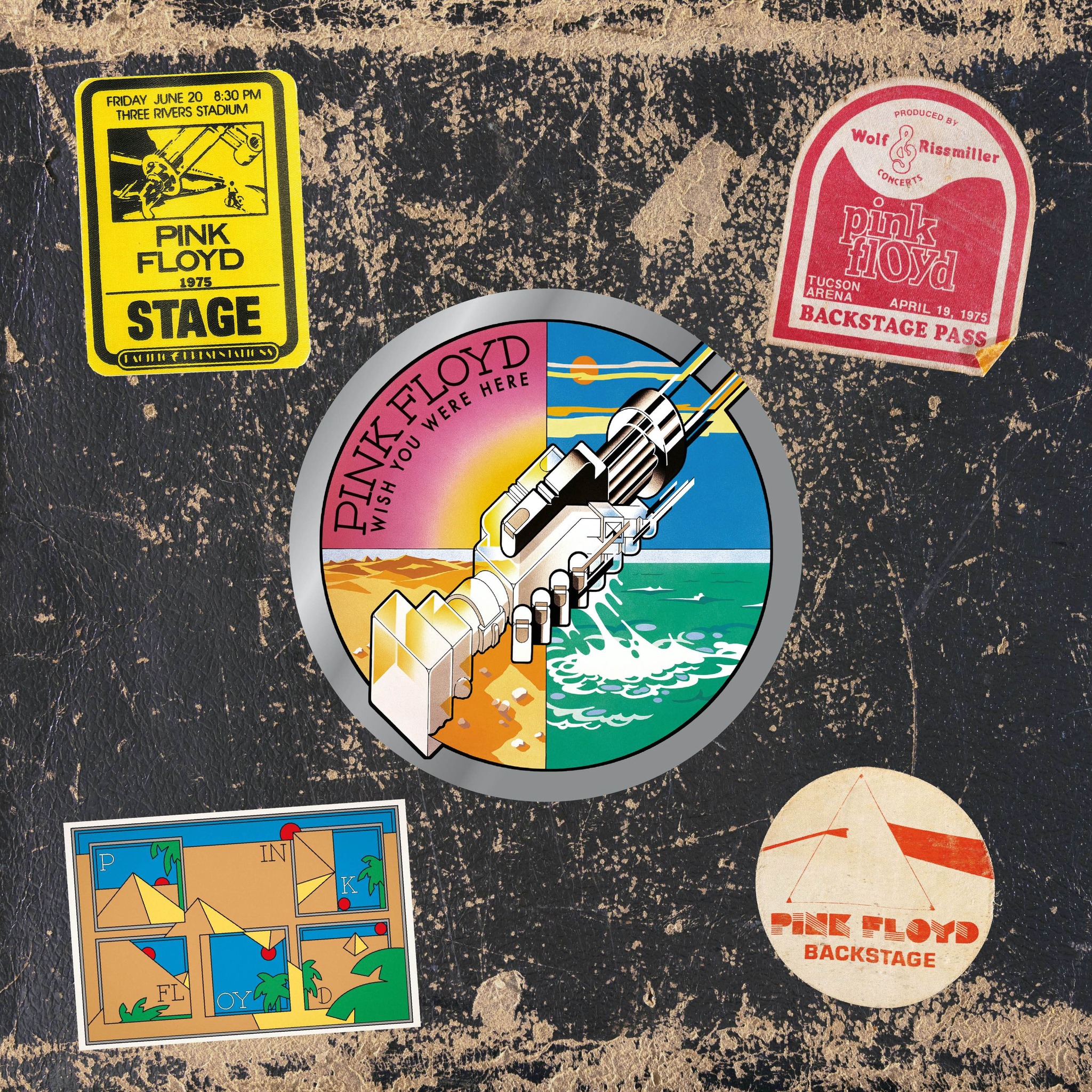 Pink Floyd 1975 LA gig live release on 4LP clear vinyl