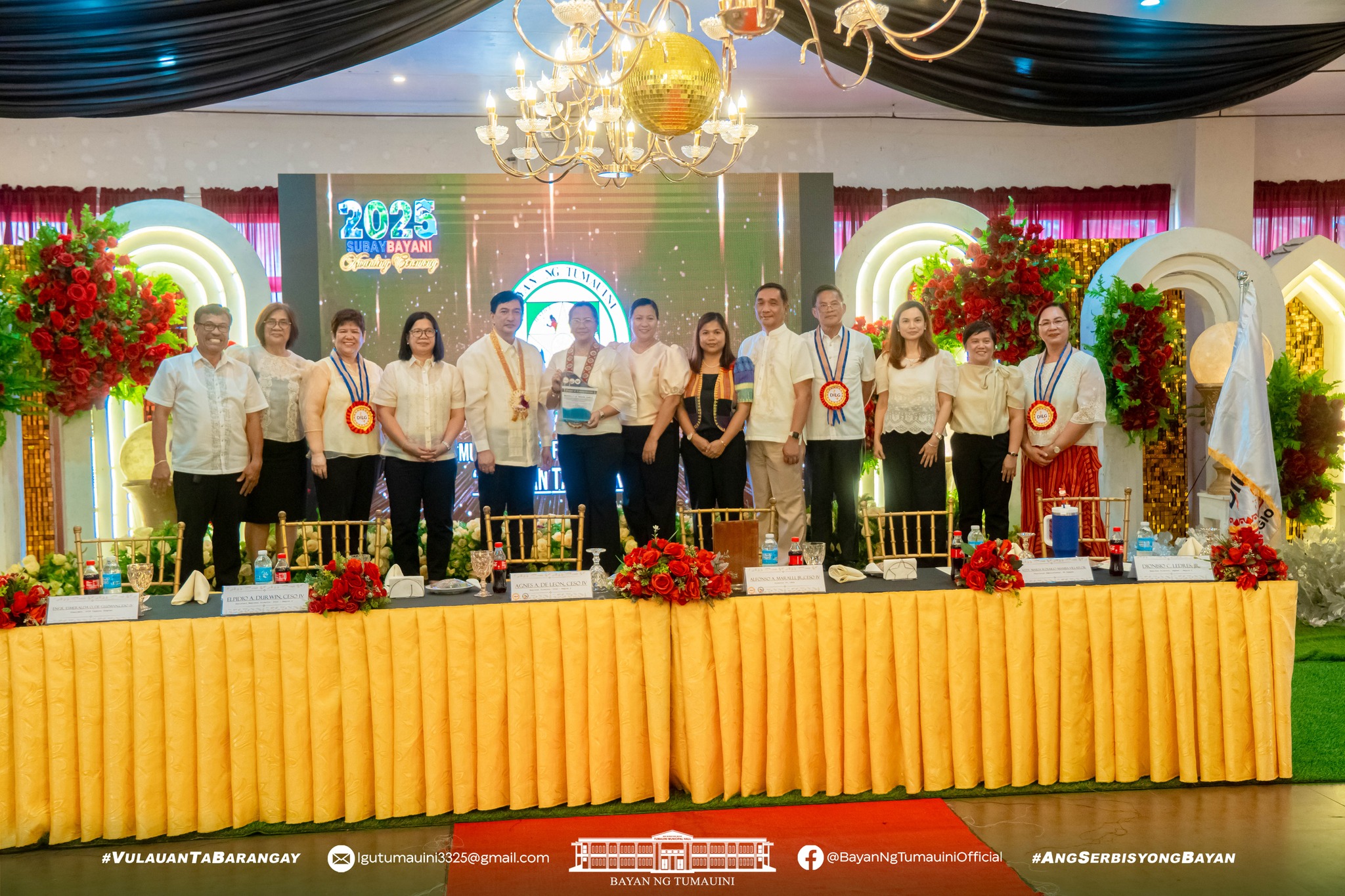 Mayor Venus T. Bautista receives the... - Bayan ng Tumauini | Facebook