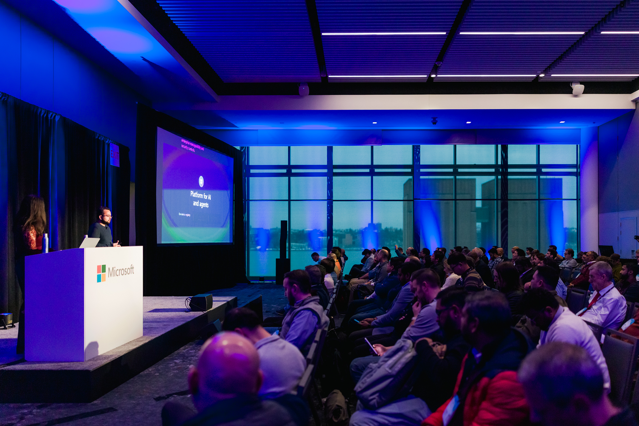 The energy at #MicrosoftAITour New... - Microsoft in Business | Facebook