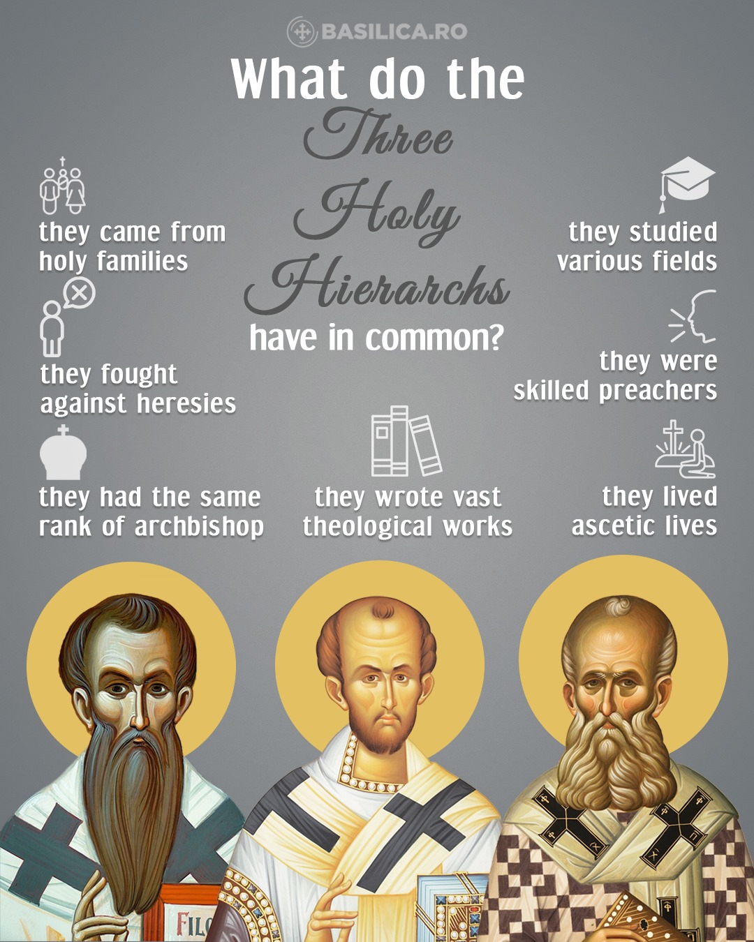 The Three Holy Hierarchs: Basil... - St. Gregory of Nazianzus | Facebook