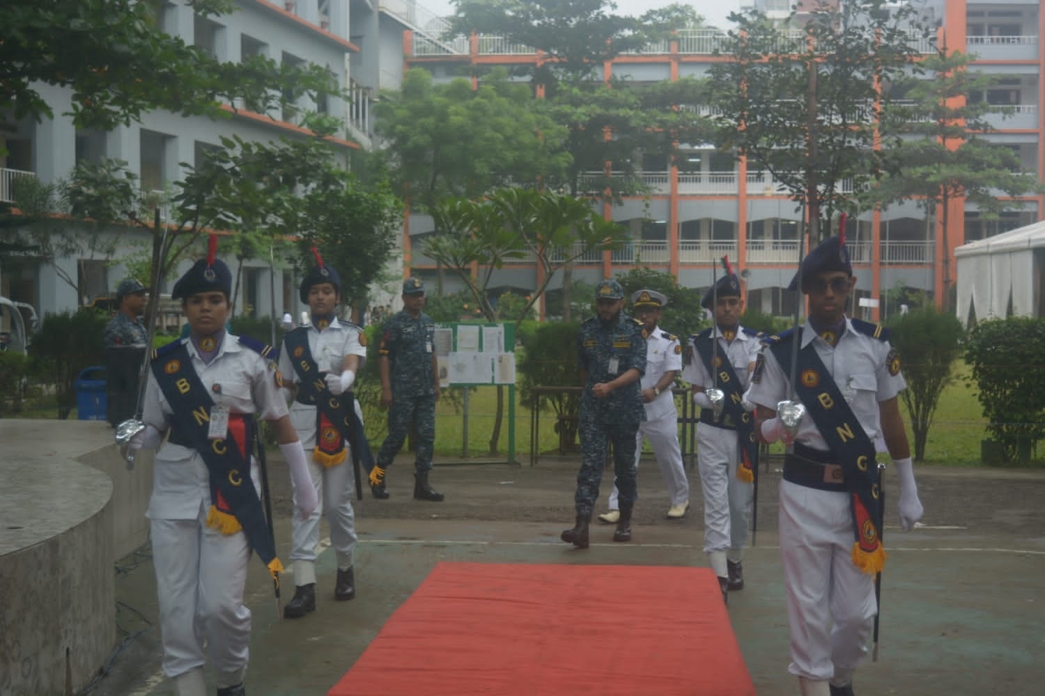 BNCC Naval Wing of Birshreshtha Munshi Abdur Rouf Public College