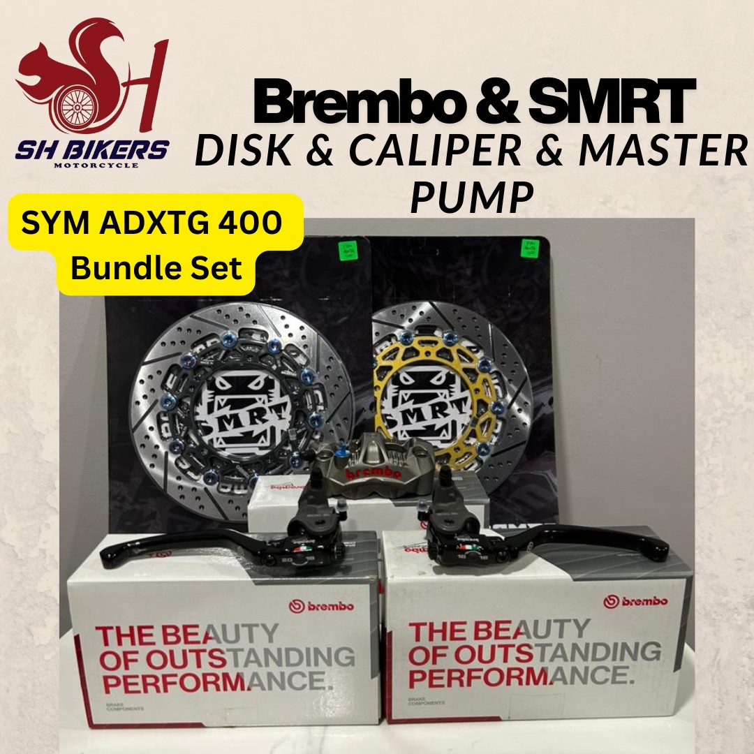 S H - 😍😍Ready Stock😍😍 ⭐️BUNDLE SET⭐️ Model: SYM ADXTG 400 🛵 📌Brembo GP4 ...