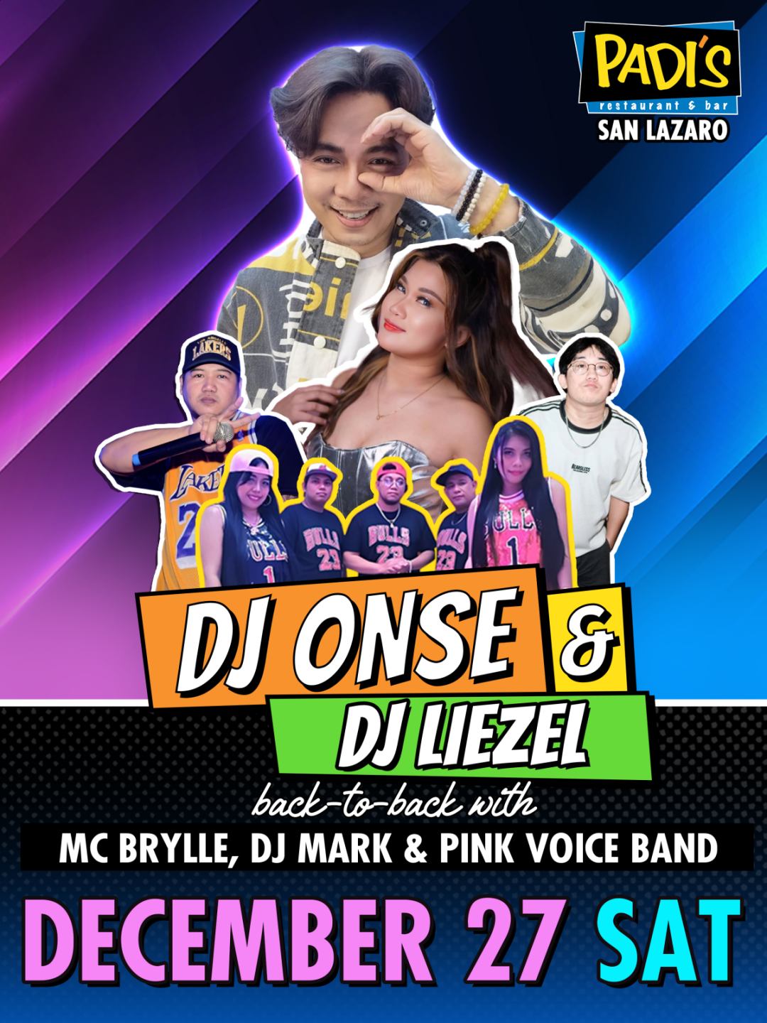 Padi's - Level up ang Saturday night mo! Get ready, party people! ⚡ ...
