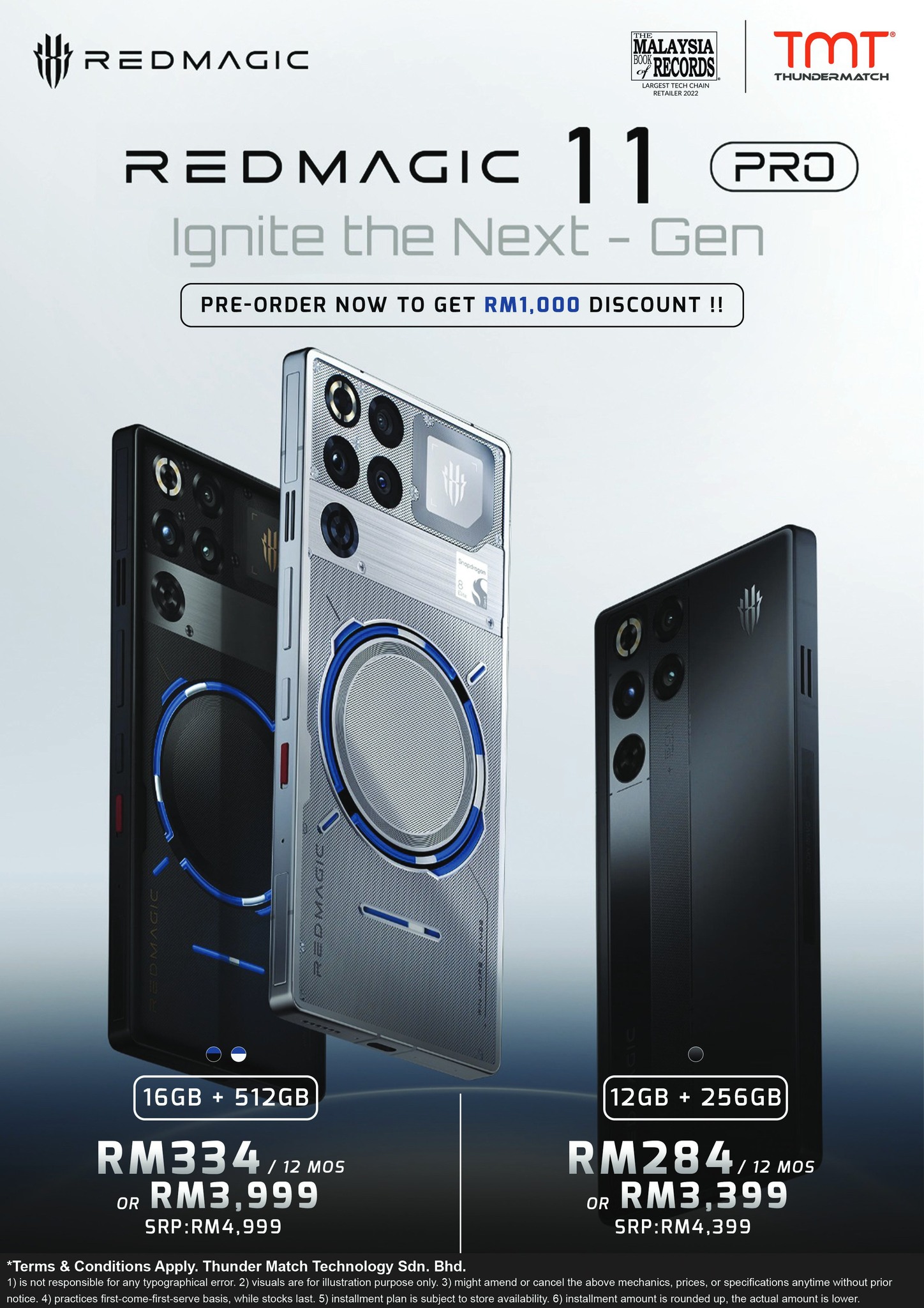 ? REDMAGIC 11 PRO SERIES ? ? PRE-ORDER NOW to get RM1,000 