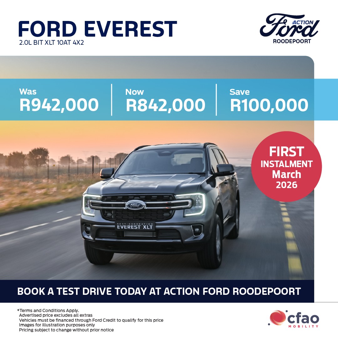 🏔️ Conquer the road with the Ford... - Action Ford Roodepoort | Facebook