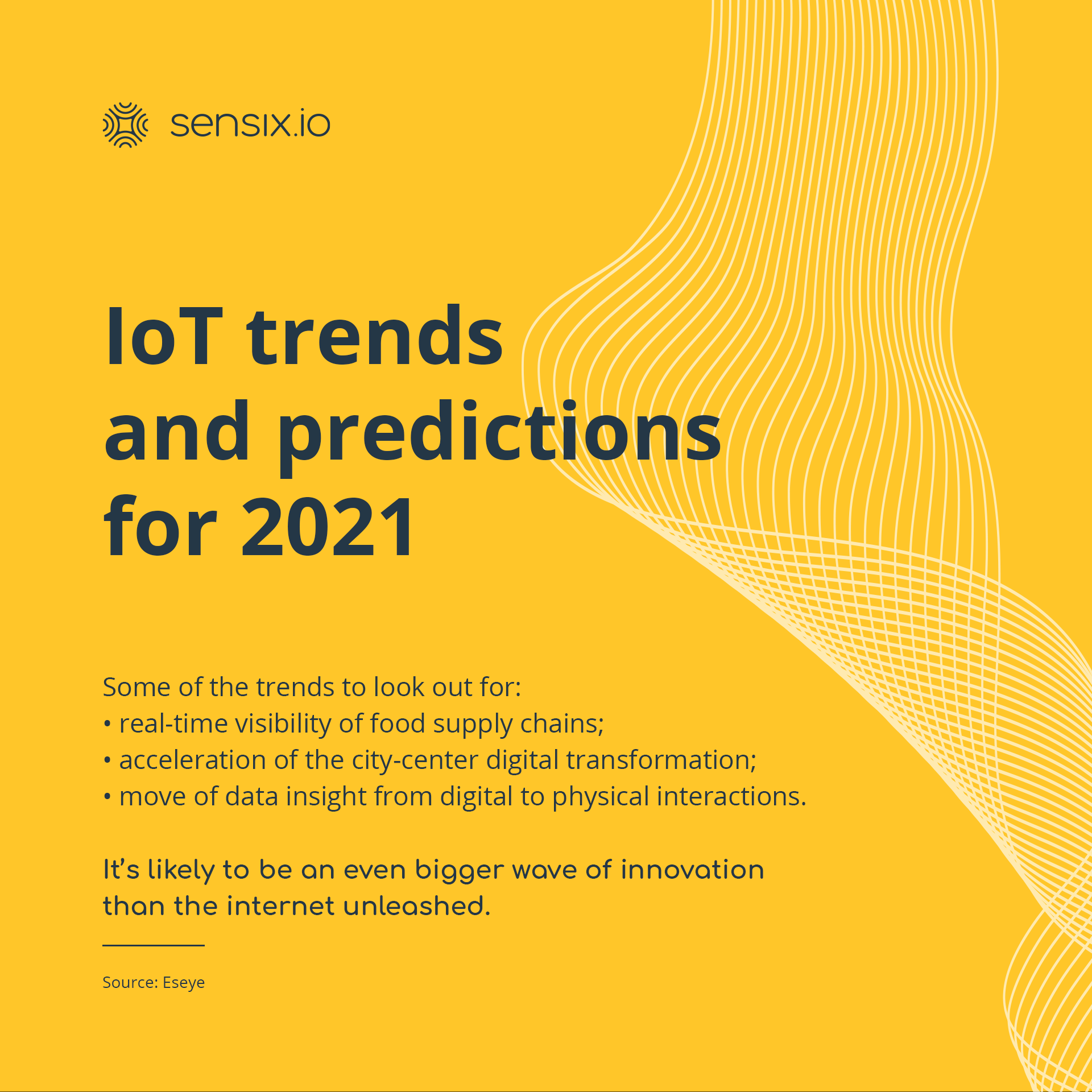 Sensix - What’s on the horizon for IoT? 6 IoT leaders predict 10 major ...