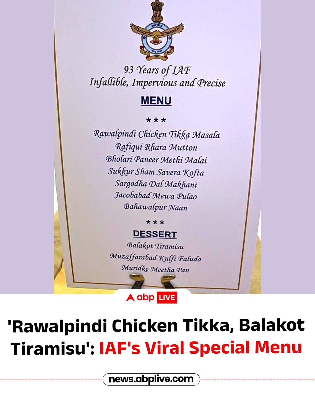 ABP Live - The Indian Air Force (IAF) marked its 93rd... | Facebook