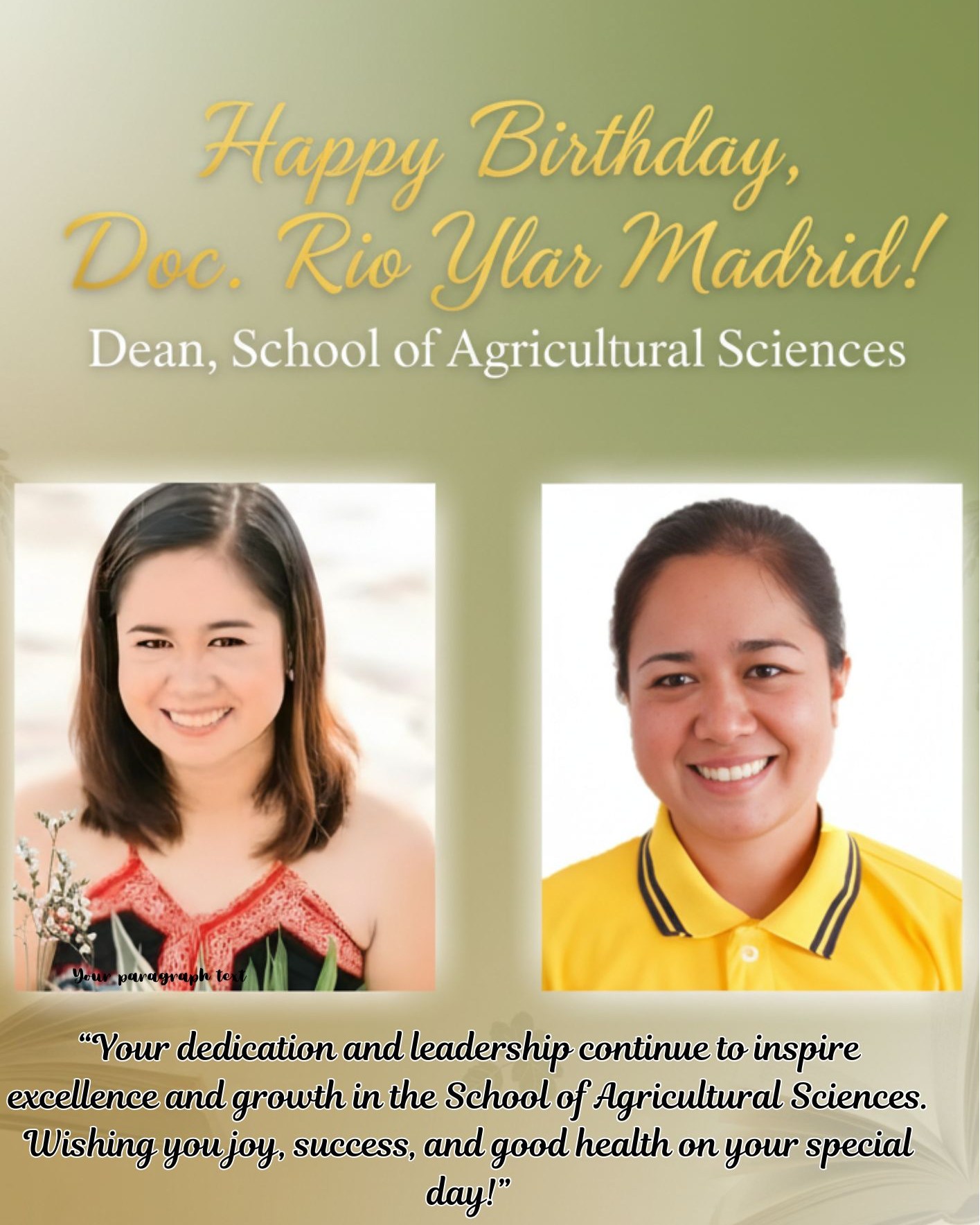 🎉🎂 Happy, Happy... - Ascot- School of Agricultural Sciences | Facebook