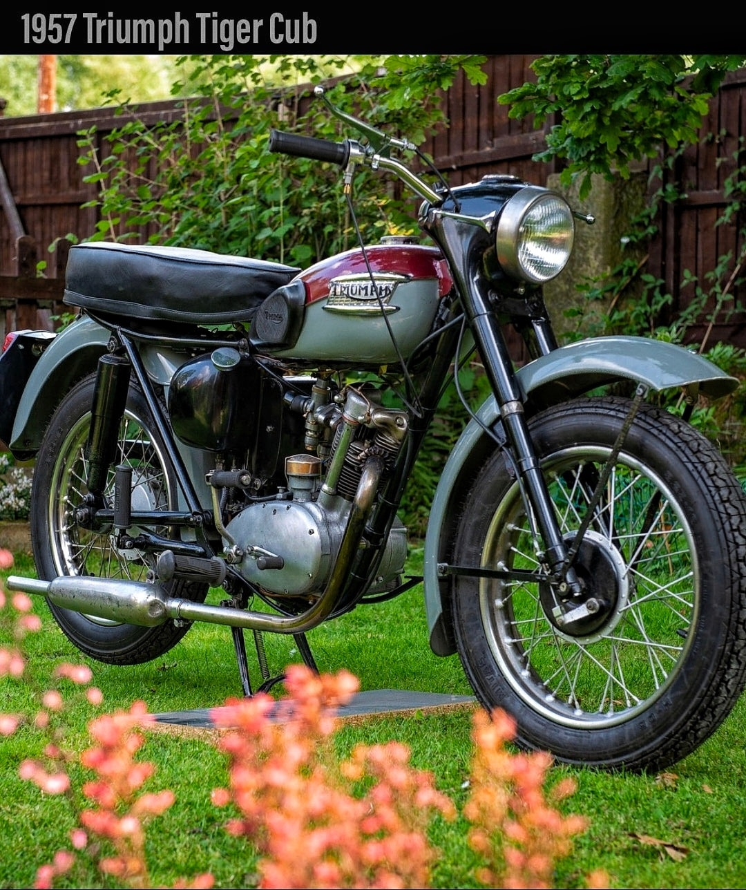 OLD - 1957 Triumph Tiger Cub 💙🇬🇧💙 The 1957 Triumph Tiger Cub ...