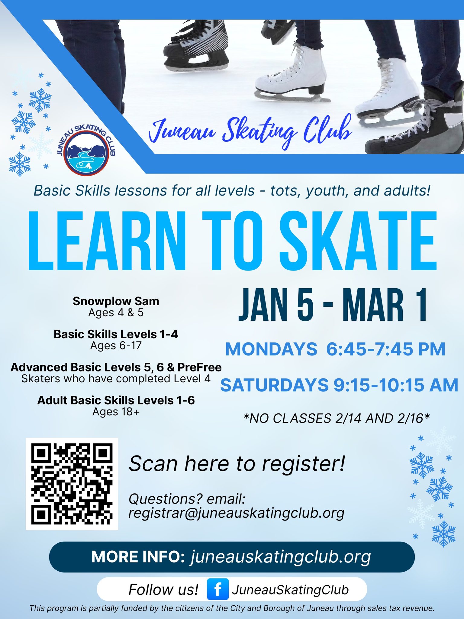 Juneau - ⛸️ Learn to Skate – Session 3 Registration Now Open! ⛸️ Ready ...