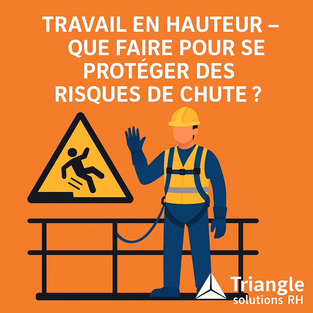 Triangle - 🧯 TRAVAIL EN HAUTEUR : ANTICIPER POUR ÉVITER LA CHUTE ...