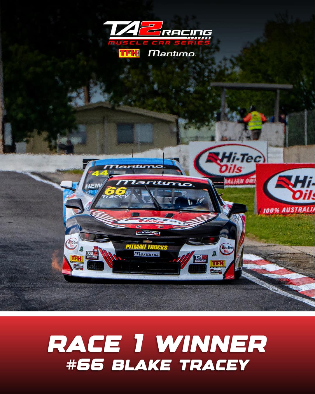 TA2 - TRACEY WINS FIRST MALLALA RACE Blake Tracey has claimed victory ...